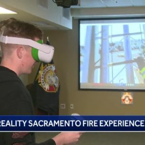 Sacramento Fire Department's new virtual reality experience recruitment tool