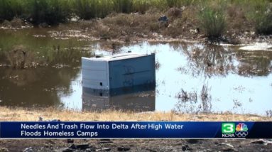 Illegal dumping, encampments in Stockton area of delta cause concern among residents