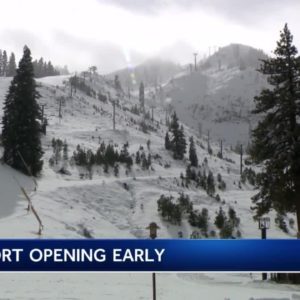 Palisades Tahoe set to open early after heavy snowfall