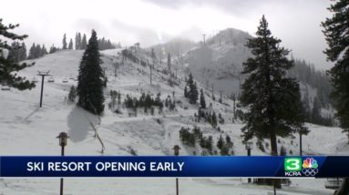 Palisades Tahoe set to open early after heavy snowfall