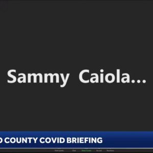 Sacramento County health officials are giving a COVID briefing