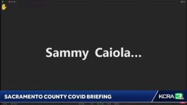 Sacramento County health officials are giving a COVID briefing
