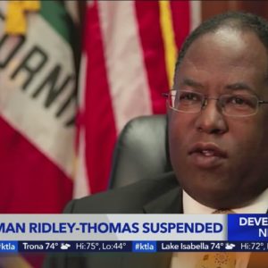 L.A. City Council votes to suspend Mark Ridley-Thomas following federal indictment