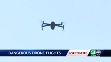 Increase in illegal drone flights causes grounded flights, issues for firefighters