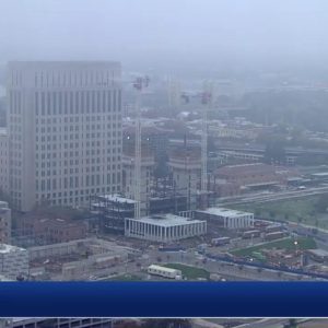 It's another foggy afternoon. Here's what downtown Sacramento looks like right now.
