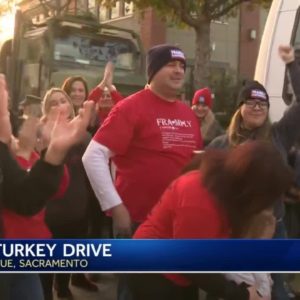 Friends of Folsom donates 10,000 turkeys to the KCRA 3 Turkey Drive