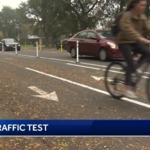 City of Davis testing road project before making permanent improvements
