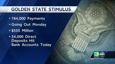 More Golden State Stimulus payments going out