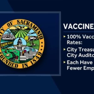 Just under 80% of Sacramento city employees have received COVID-19 vaccine, officials say
