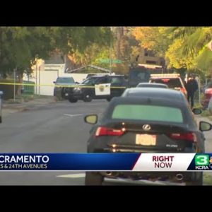 Sacramento police search for suspect following car chase