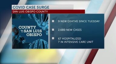 SLO County hits highest point in COVID-19 hospitalizations, reports 9 more deaths