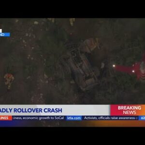 1 killed in rollover crash