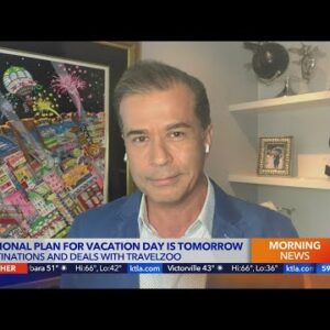 Travelzoo's Gabe Saglie shares destination deals ahead of National Plan for Vacation Day