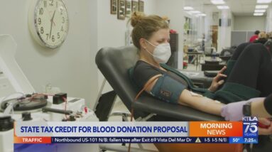 Californians could get $500 tax credit for donating blood under new bill