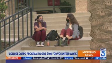 CA college students offered $10K for public service