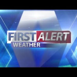 Chance of showers for your weekend forecast