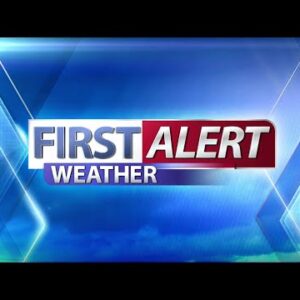 Cloudy and slightly cooler temperatures