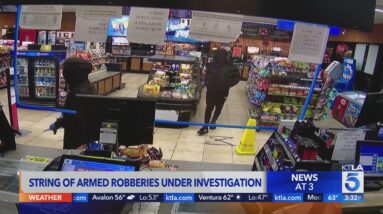 Investigation underway into string of robberies at L.A. convenience stores