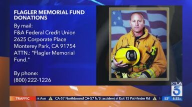 Memorial service set for L.A. County Firefighter killed in Rancho Palos Verdes house fire