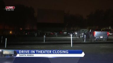 Fans attend drive-thru movie theater one last time 6PM Live