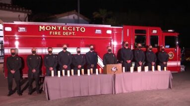 Fourth anniversary of Montecito Mudslides ceremony