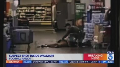 O.C. sheriff’s deputies open fire on man inside Foothill Ranch Walmart; Gun, knife recovered