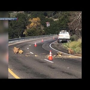 Intermittent full closures on Highway 101 in Gaviota