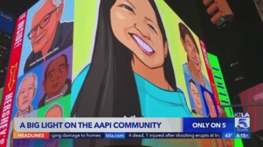 L.A. artist honors victims of anti-Asian attacks