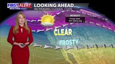 Monday morning forecast January 3rd