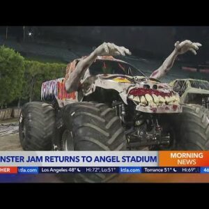 Monster Jam returns to Angel Stadium (6 a.m.)