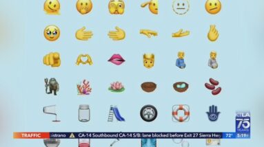 New emojis include pregnant man, pinto beans