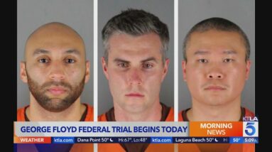 Trial to begin for 3 officers accused of violating George Floyd's civil rights