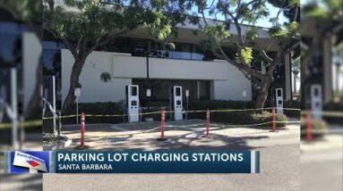 B of A lot on Upper State Street is home to Santa Barbara's newest EV charging stations