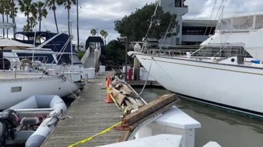 Repairs begin following surge damage