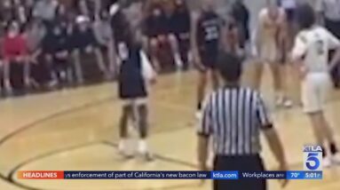 Racist slurs shouted at player during basketball game at Laguna Hills High School