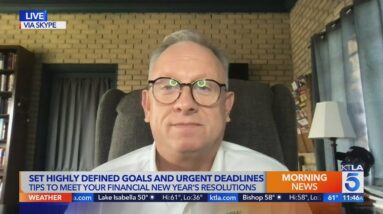 Certified financial educator Steve Siebold shares tips to meet your financial New Year's resolutions