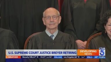 Supreme Court Justice Stephen Breyer announces retirment