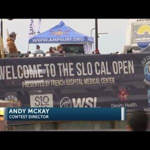 Surfers hit the water in Pismo for SLO CAL Open Pismo Beach