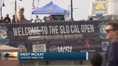 Surfers hit the water in Pismo for SLO CAL Open Pismo Beach