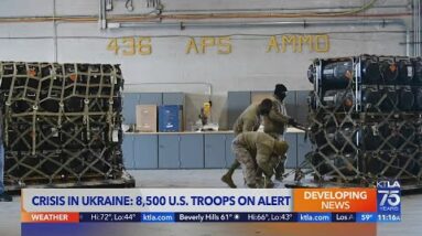 Thousands of U.S. troops on alert amid crisis in Ukraine