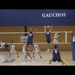 UCSB Volleyball sweeps Penn State