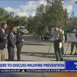 VP Harris in I.E. to discuss wildfire prevention