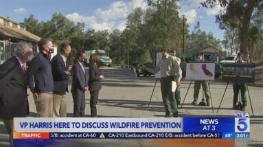 VP Harris in I.E. to discuss wildfire prevention