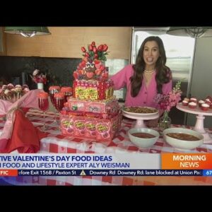 Food and lifestyle expert Aly Weisman shares festive Valentine's Day food ideas