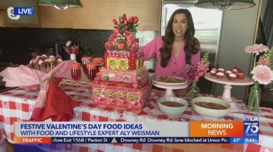 Food and lifestyle expert Aly Weisman shares festive Valentine's Day food ideas