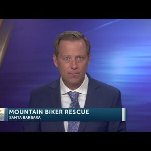 Firefighters respond to rescue call for fallen mountain biker down 100-200 feet from trail