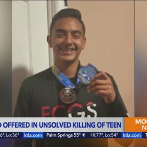 $10K reward offered in unsolved killing of teen
