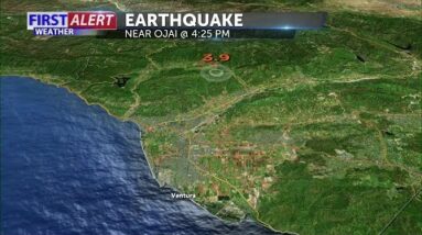 3.9 magnitude earthquake shakes Ventura County