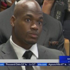 Adrian Peterson arrested at LAX