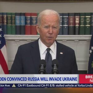 Biden says Russia has decided to invade Ukraine
